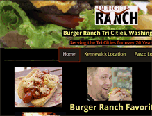 Tablet Screenshot of burgerranchtricities.com